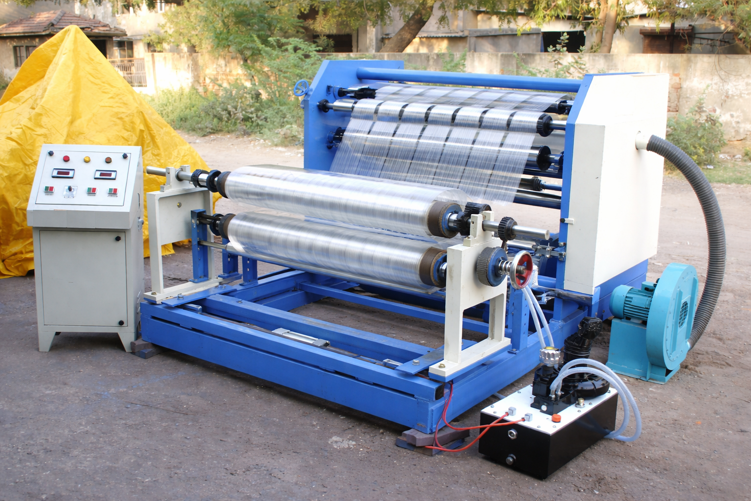 Center Shaft Slitting Rewinding Machines